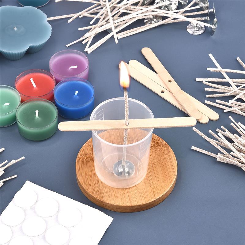 キャンドル作り用のスモークコットンワックスライン,エンボス加 - Candle Making Tips のレビューと価格