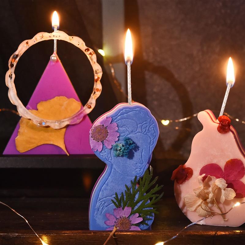 キャンドル作り用のスモークコットンワックスライン,エンボス加 - Candle Making Tips のレビューと価格