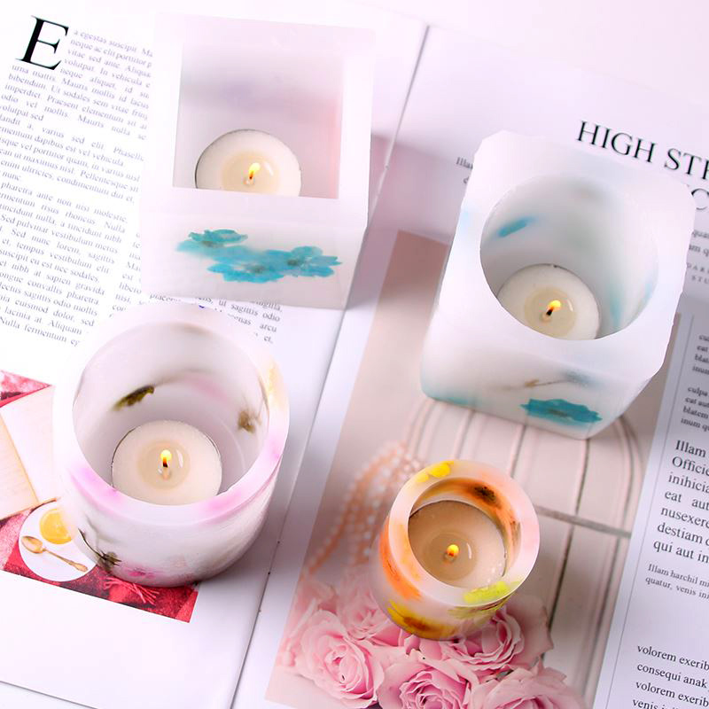 風防付きのワックスカップ型、アクリル製、中空のティライトホル - Candle Making Tips のレビューと価格