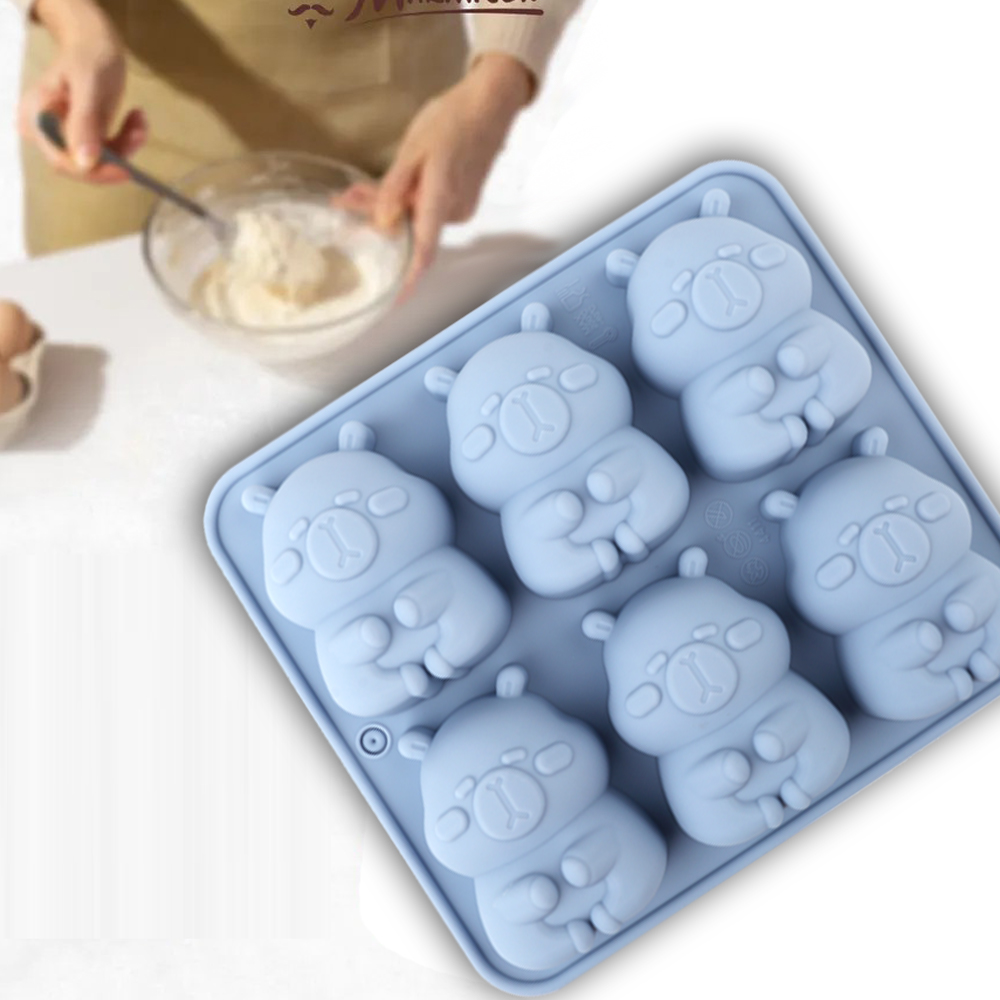 1. 可愛らしいカピバラの形をしたシリコン製ケーキ型。チョコ - Candle Making Equipment のレビューと価格