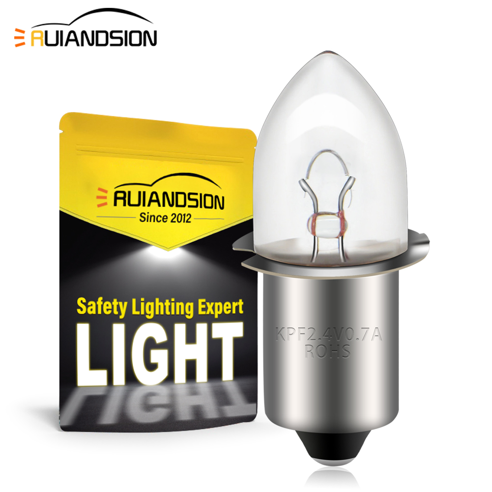 RUIANDSION P13.5Sハロゲン電球（2.4V、3 - Candle X のレビューと価格