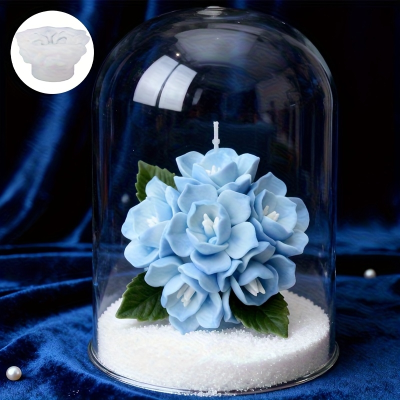 1つのアジサイの花型シリコンモールド、キャンドル、石鹸、樹脂 - Candle Making Equipment のレビューと価格