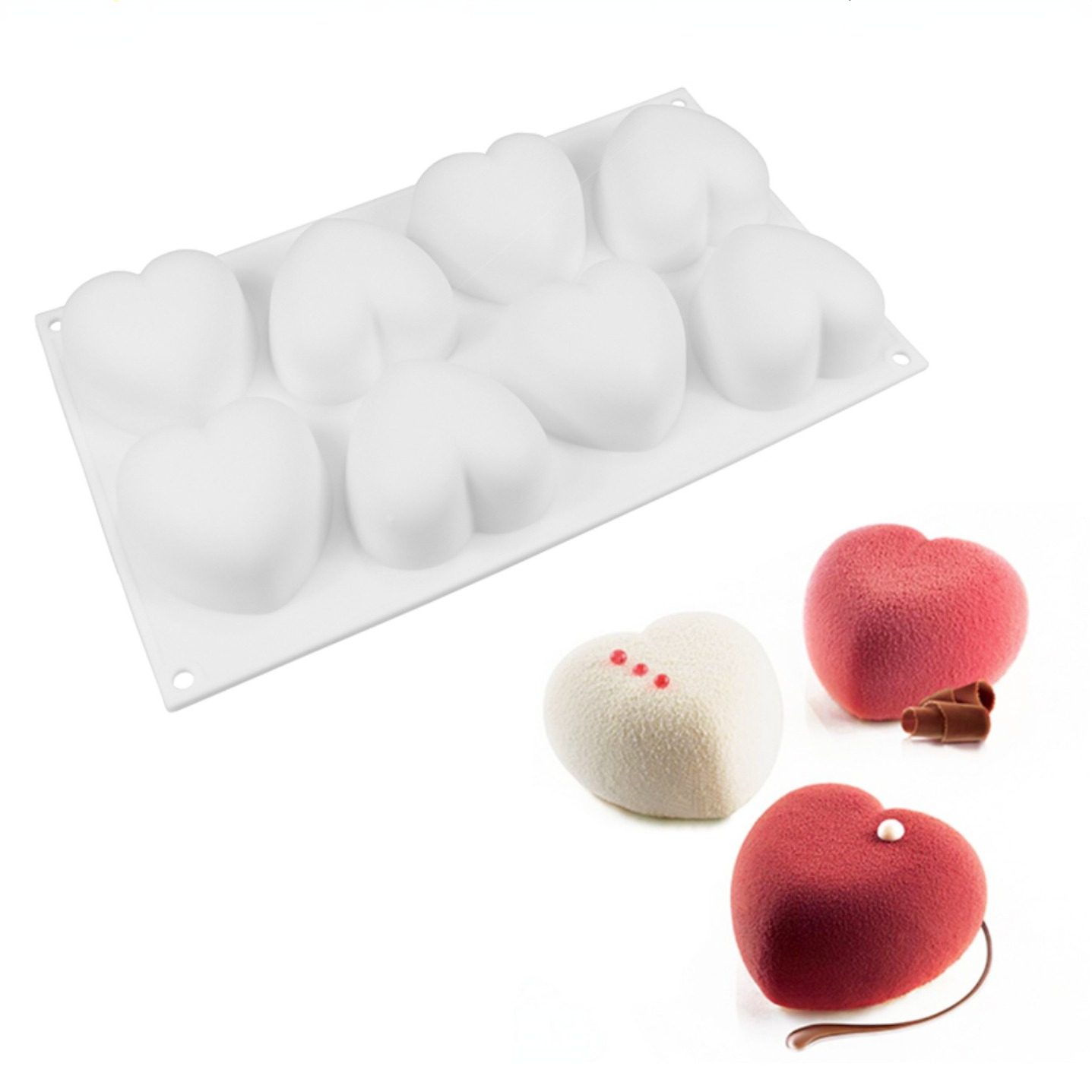 ラブハートシリコーン石鹸型手作りキャンドル作成キット Diy - Candle Making Equipment のレビューと価格