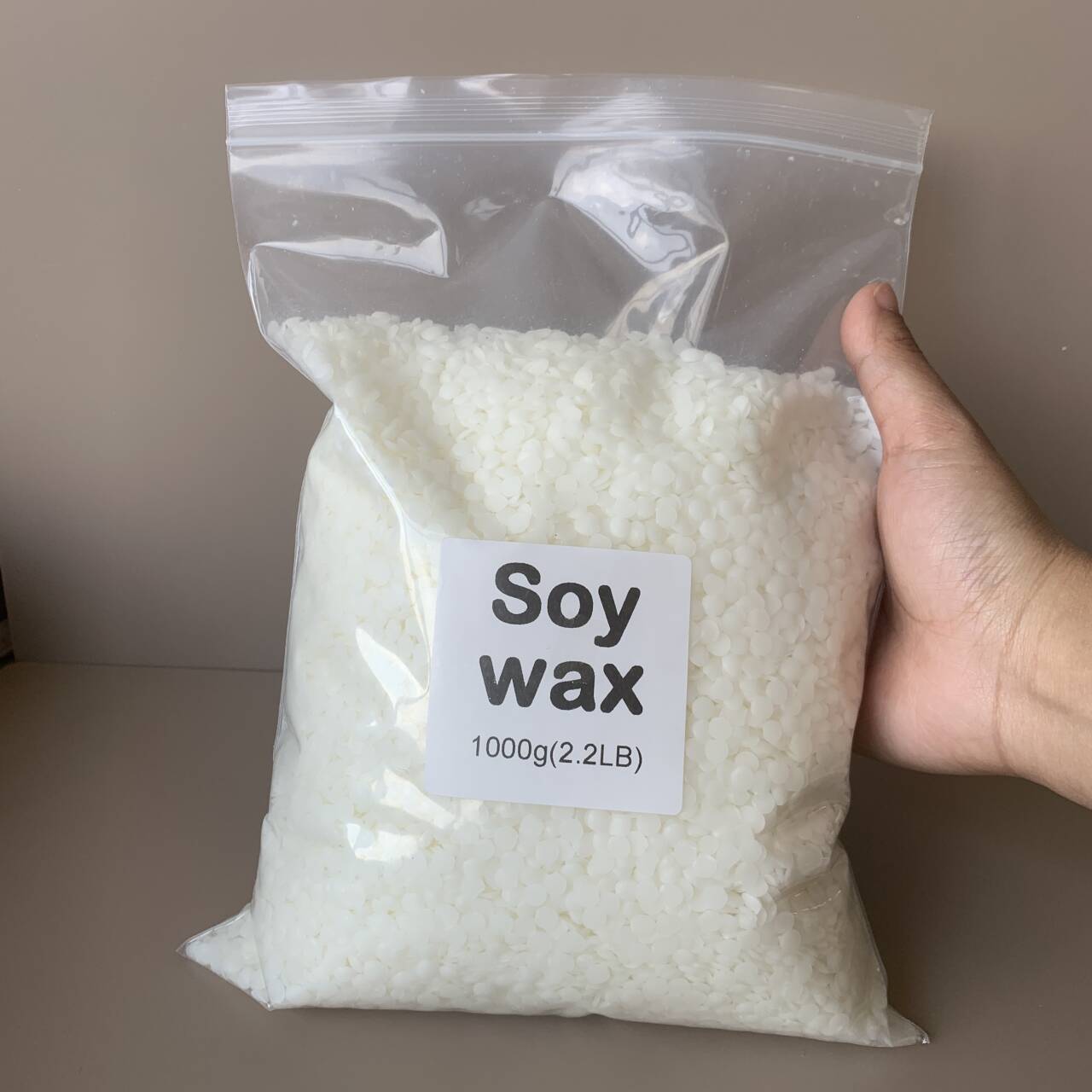 50 グラム-1000 グラム 100% 天然大豆ワックスパ - Candle Making Process のレビューと価格