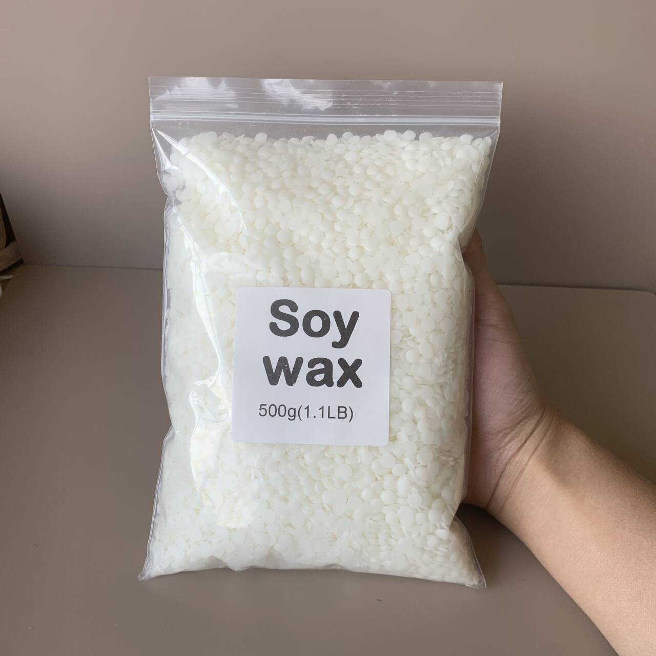 50 グラム-1000 グラム 100% 天然大豆ワックスパ - Candle Making Process のレビューと価格