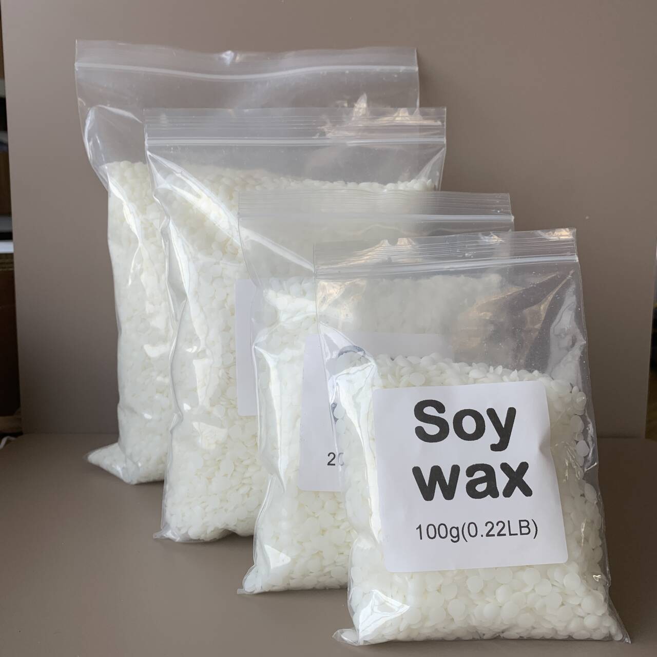50 グラム-1000 グラム 100% 天然大豆ワックスパ - Candle Making Process のレビューと価格