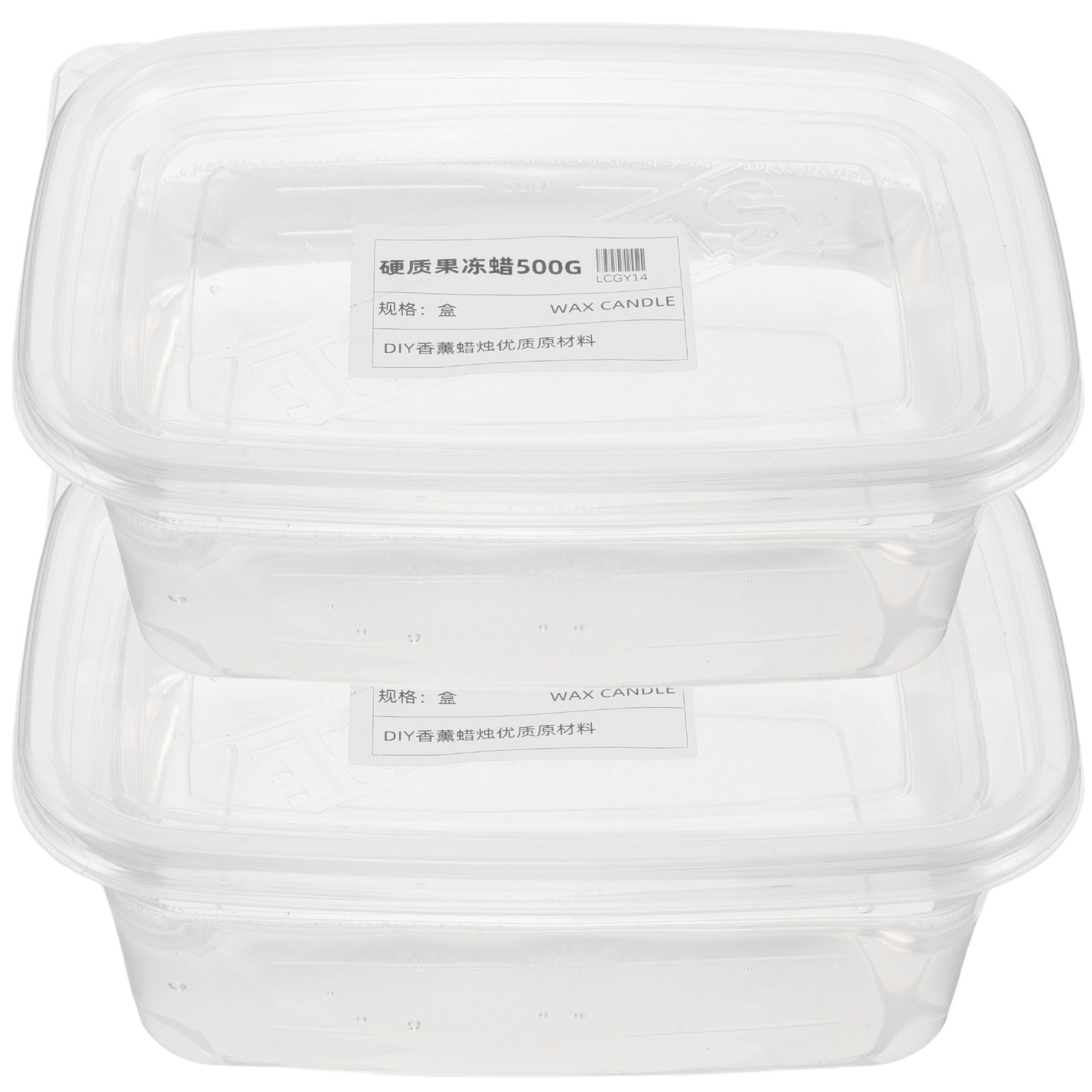 キャンドル作り用クリアジェルワックス 1kg/2.2lb 透 - Candle Making Gel Wax のレビューと価格