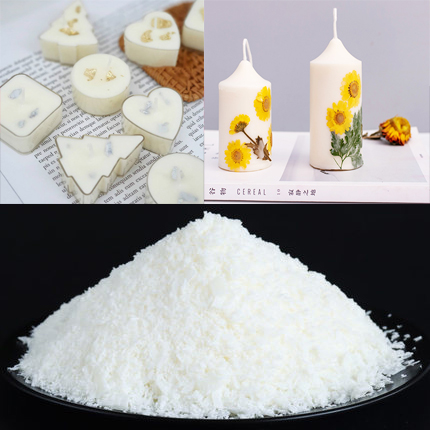 250 グラム/500 グラム天然大豆ワックス粒状 DIY  - Candle Making Process のレビューと価格