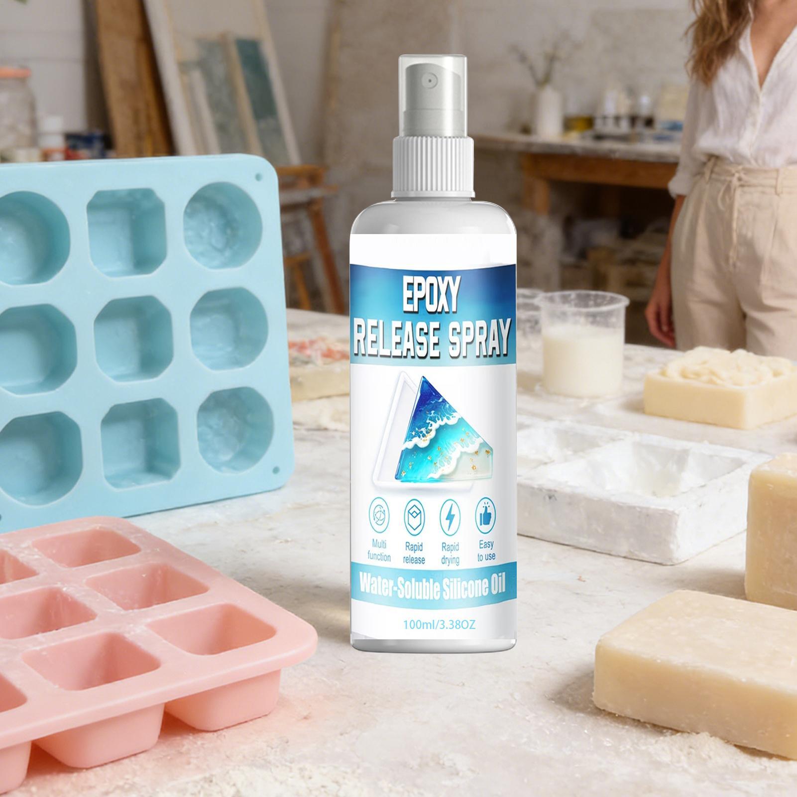 モールドリリーススプレー 100ml 速乾性エポキシ潤滑剤  - Candle Making Workshops のレビューと価格
