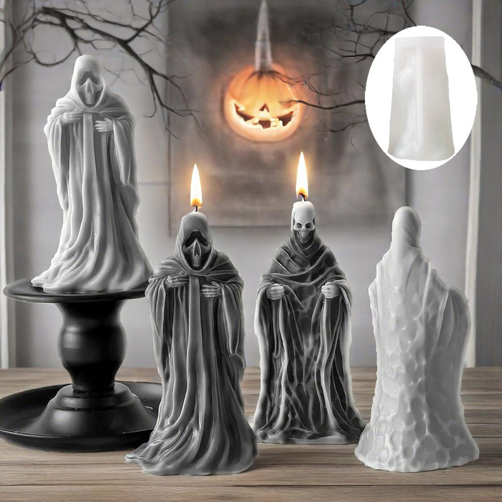 3Dスケルトン香り付きキャンドルシリコンモールド、レリーフロ - Candle Making Tips のレビューと価格