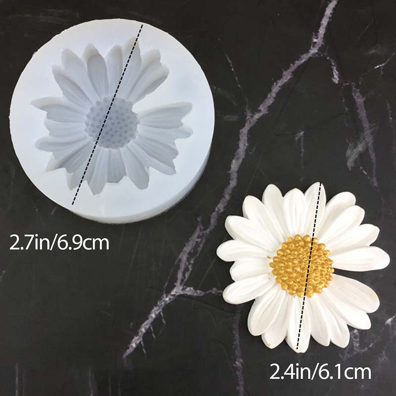 DIY キャンドルシリコーン型デイジーカモミールフラワーキャ - Candle Making Tips のレビューと価格