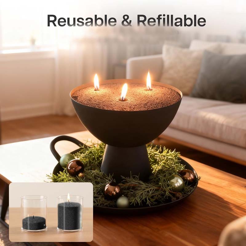 黒色のキャンドルサンド（芯付き）、200g、10個の芯付きパ - Candle Making Tips のレビューと価格