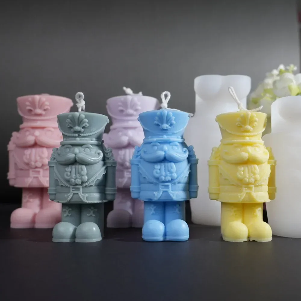 クルミの兵士のシリコーンの香りのキャンドル型,日曜大工,脂肪 - Candle Making Fat のレビューと価格